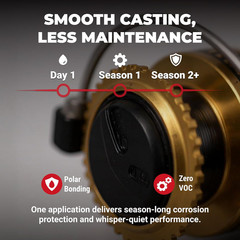 Reelx Fishing Reel Lubricant, Extreme-Pressure Anti-Corrosion Oil for Bearings,