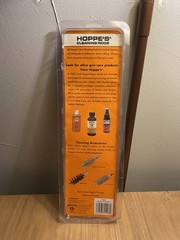 Hoppe’s 3PA22 Rifle Cleaning Rod 22 Cal Aluminum 3-Piece Poly Bag