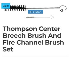 Muzzleloader Breech & Fire Channel Brush Set