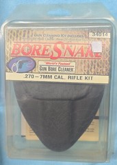7MM .270 .284 Cal. Bore-Snake + BREAKFREE Wipes & Hoppe’s #9 Oil