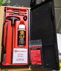 KleenBore BY SAFARILAND CLASSIC HANDGUN GUN CLEANING KIT .44 .45 CALIBER K212