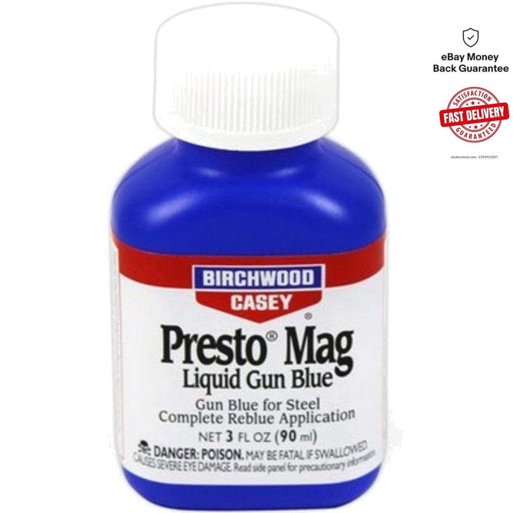 Fast-Acting 3 Oz Gun Blue Liquid – Perfect Touch-Up & Preservation Solution