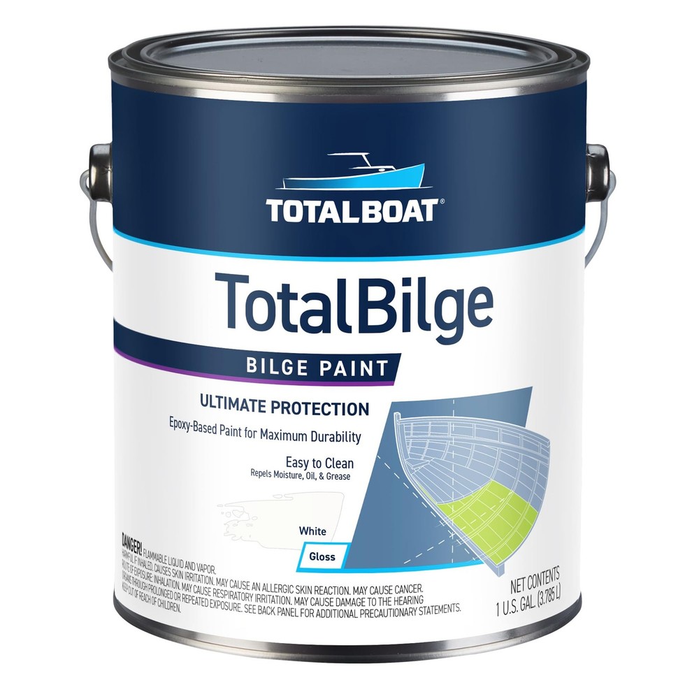 Totalboat Totalbilge Epoxy Based Bilge Paint For Boat Bilges Bulkheads Engine