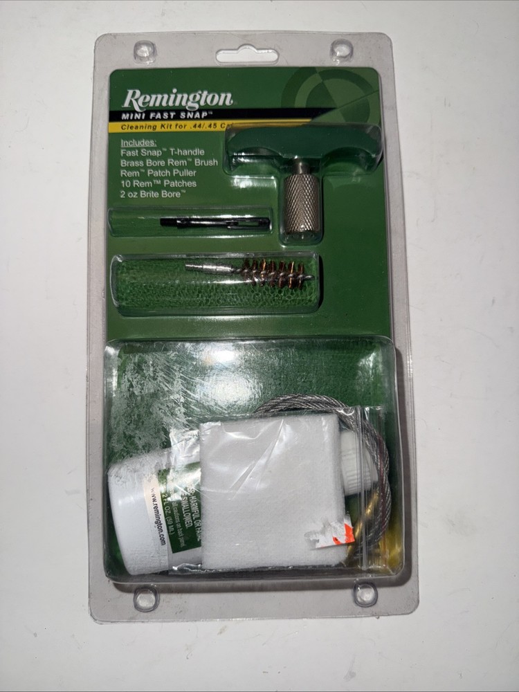 REMINGTON MINI FAST SNAP CLEANING KIT FOR .44/.45 CAL