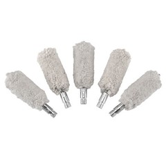 5 X Shotgun 12 Gauge 5/16-27 Thread Cleaning Cotton Mop Long Brush 3″ Length