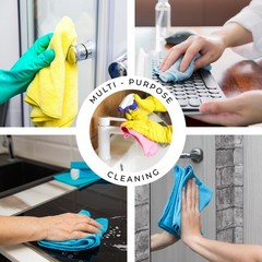 Fabricube Turkish Microfiber Cleaning Cloth Of 4 Colors 20 Polyamide For