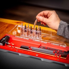 Real Avid Handgun Cleaning Station | With Gun Mat, Rods, Jags, Brushes, Patches