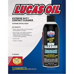 Lucas Oil 10905 Extreme Duty Contact Cleaner Aerosol 11-Ounce