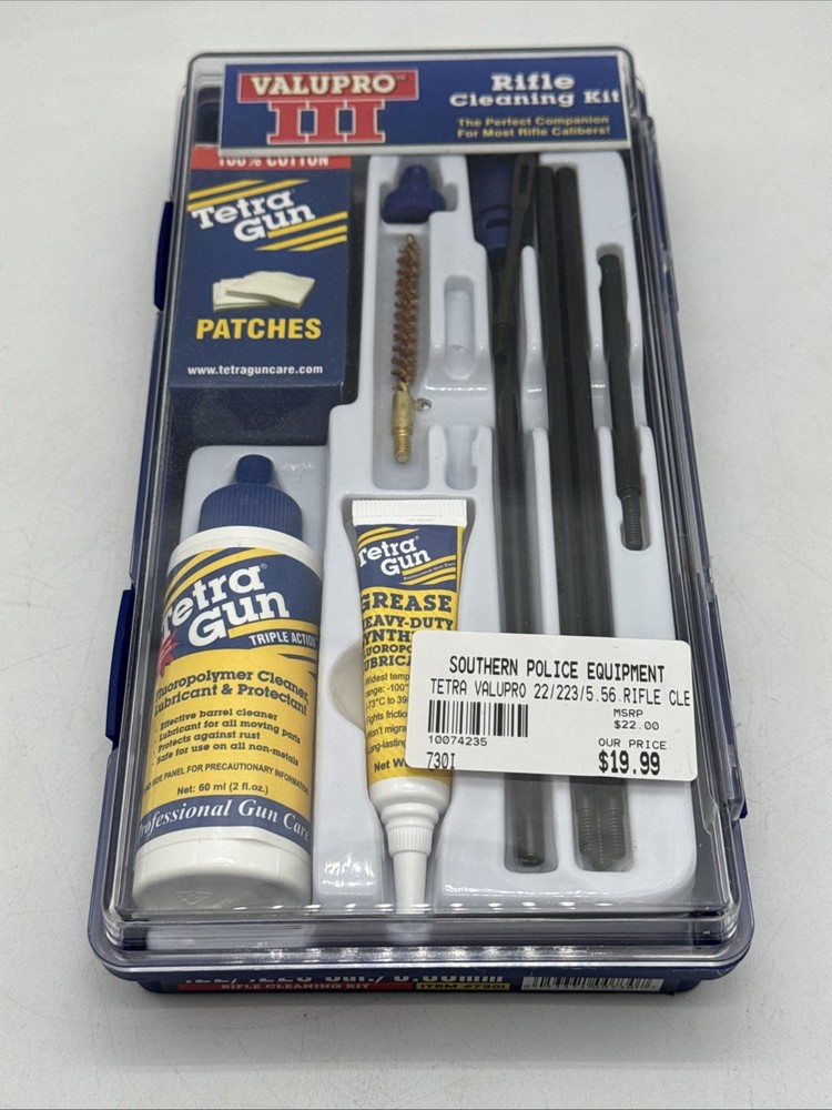 Tetra ValuPro III .22 /.223 Cal./5.56mm Rifle Cleaning Kit