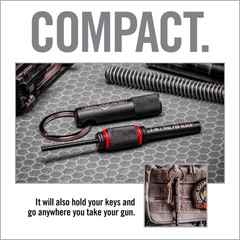 Glock Accessories Bundle – 2-in-1 & 4-in-1 Tools, Gun Mat, Cleaning Kit & Mag To