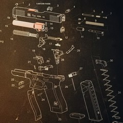 FALKO TACTICAL GLOCK GEN5 GUNSMITH WORK MAT