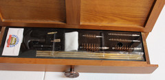 Gunmaster Toolbox felt lined removable tray includes cleaning kit model TBX 736
