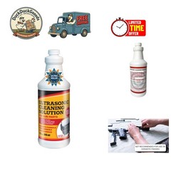 Ultrasonic Gun Cleaner Solution – 32 oz, Safe Metal Cleaning Formula