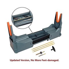 Compact Rifle Shotgun Cleaning Stand Portable Non-Slip Grip W/ Bonus Tools New