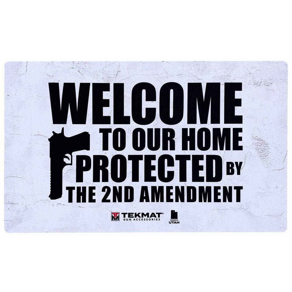 TekMat Door Mat 2nd Amendment 25″ x 42″ White – TEK-42-2AMENDMENT