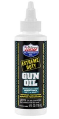 LUCAS Extreme Duty Gun Oil 4oz & Needle Oiler 1oz, Tube Grease lubes & Protects