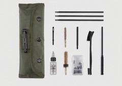 10 Piece .22 22LR .223 556 Rifle Gun Cleaning Kit Nylon Brush Cleaner with Pouch