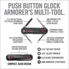 Glock Accessories – 2-in-1 Tool, 4-in-1 Tool & Pro Pack with Gun Mat & Cleaning