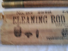 Vintage Eureka #95 3 Shotgun Cleaning Rods w/ 3 Implements, Ortginal Package