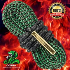 22 Mag Caliber Gun Cleaning Bore Rope Kit Fast Shipping – Cobra Barrel Snakes