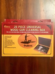 Outers 70082 28 Pc. Professional Universal Wood Gun Cleaning Supplies Box (NIB)