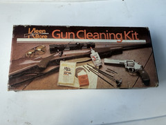 Kleen Bore Cleaning Kit VINTAGE Black Magic Steel Rod .22 .223 .225 Case K-205