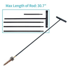 Compact Rifle Cleaning Kit for .22 .223 Cal 5.56mm .22LR – Gun Maintenance Tools