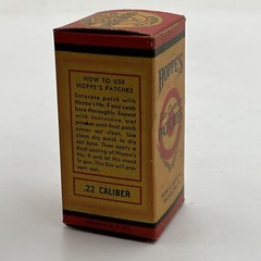VTG New NOS BOX Hoppe’s Gun Cleaning Patches .22 Cardboard General Store Display
