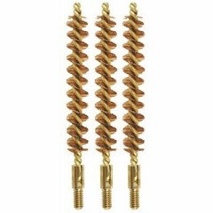 Tipton 140337 Best Bronze Bore Brush 22 Cal Brass 20% More Bristles 3-Pack