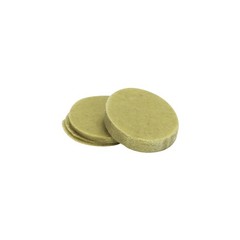 Pre-Treated Cotton Firearm Cleaning Patches, .45-.50 Caliber, Yellow, N/a