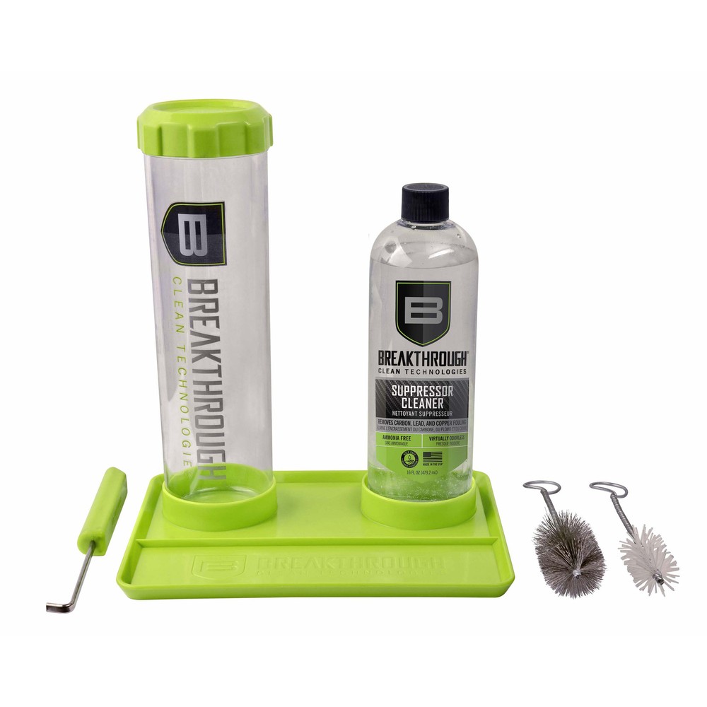 Breakthrough Clean Suppressor Cleaning Kit Includes 16 OZ Bottle Cleaner BT-SCK