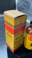 GUNSLICK Vintage Super Nitro Powder Solvent Bottle USA Collectible *Empty*