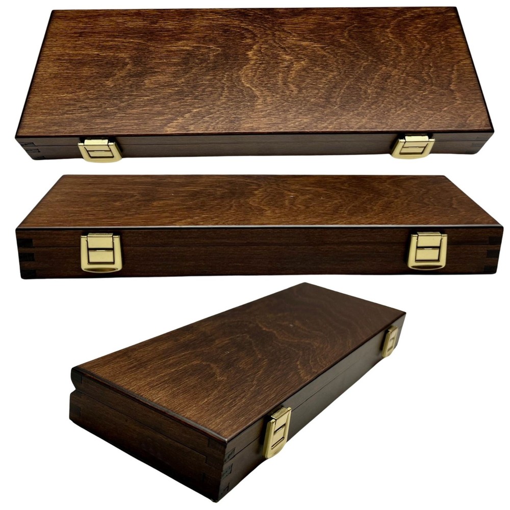SHOTGUN Cleaning Kit 12 / 20 ga Wood box w/Snap Caps – Free Personalization