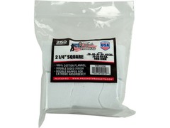 Pro-Shot Gun Cleaning Patches 38 to 45 Caliber, 20 Gauge, 410 Bore Square Cotton