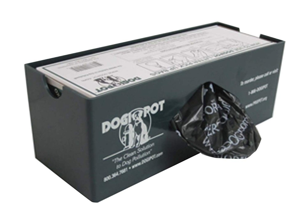 Dogipot 1008-1 Single Bag Roll Dispenser For Inside Use Only Polyethylene