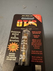 Otis #30 Rifle Pistol .30-8mm Caliber Standard Rod Thread Base Brass Brush