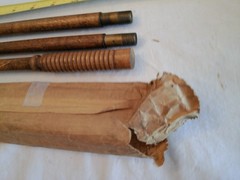 Vintage Eureka #95 3 Shotgun Cleaning Rods w/ 3 Implements, Ortginal Package
