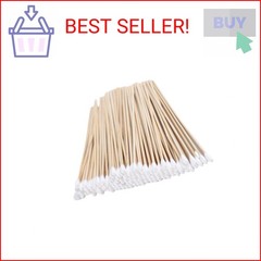 200PCS Cotten Swab Applicators, 6 Inch Long Wooden Cotton Swabs – Cleaning Gun S