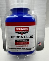 Birchwood Perma Blue Liquid Gun Blue For Steel, Touch-Up Or Complete Reblue 3oz