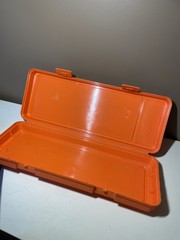 Vintage Hoppe’s Gun Cleaning Kit – ORIGINAL ALL Everything Included Orange