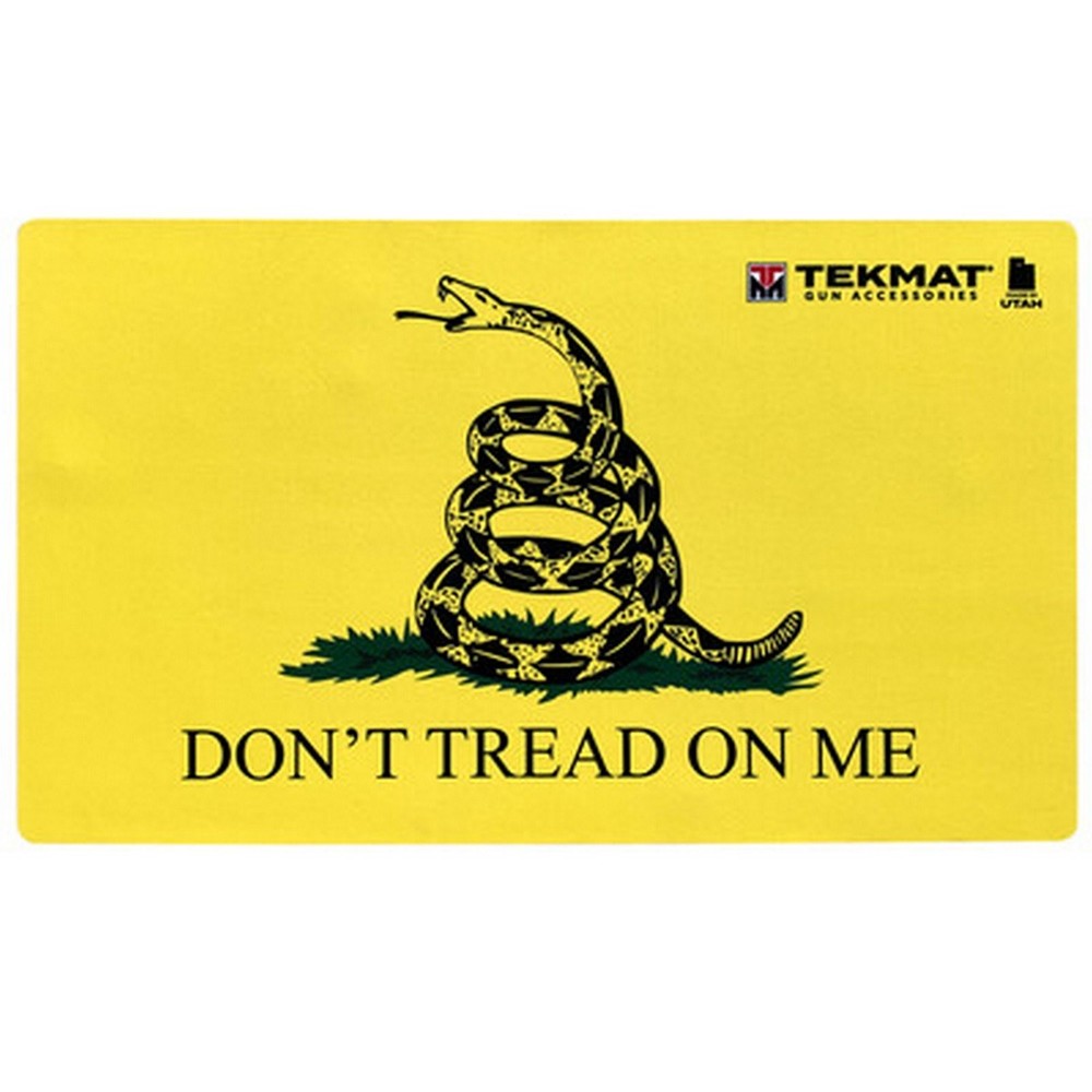 TekMat Door Mat Don’t Tread on Me 25″ x 42″ Yellow – TEK-42-TREAD