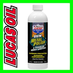 LUCAS 16oz Gun Metal Polish & Tumbler Media Additive Nickel Brass & Ammonia Free