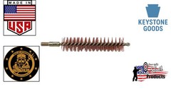USA-Made .45 Caliber Chamber Cleaning Brush – Brass Core, Stainless Steel Bri…