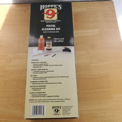 Hoppes Pistol Cleaning Kit For Caliber .40 / 10mm W/Case New Open Box Gun