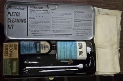 Vintage Montgomery Wards Western Field Rifle Cleaning Kit .22 cal 60-1868