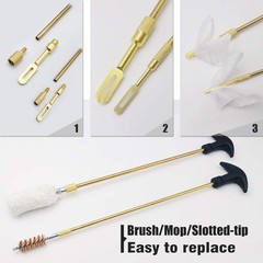 26-Piece Gun Cleaning Kit for Rifles, Shotguns & Handguns – All Calibers