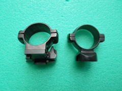 Orig STEYR Mannlicher QR comp. SET Old STYLE w. 1inch/25,4mm Rings+Bases AUSTRIA
