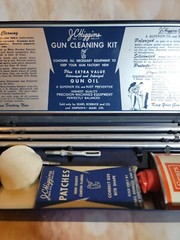 j.c.higgins rifle cleaning kit sold only by Sears,Roebuck &co and Simpson -sears