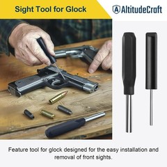 Ultimate Gun Cleaning Kit: 4-Piece Carbon Multi-Scraper & Precision Tools