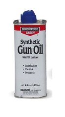 Birchwood Casey PTFE Lubricant Cleaning Synthetic Gun Oil 4.5 oz Tin 44128